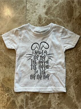 18 Months New Rabbit Skins Hip Hop Lyric Bunny T-Shirt